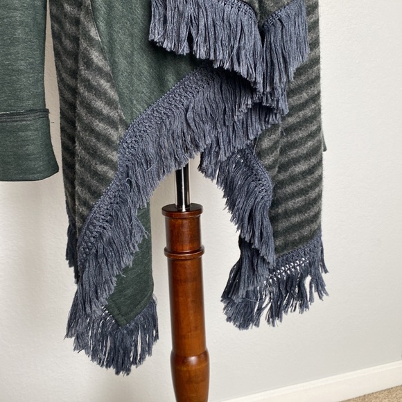 Saturday Sunday (Anthropologie) fringed cardigan - Picture 5 of 7